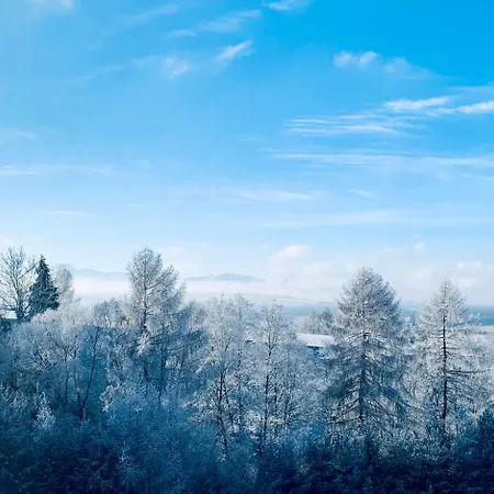 Dağ evi Koza U Woza - Drewniany Dom Premium Z Widokiem Na Tatry Ecospa Strefa Fitness Zielona Farma Healinggarden - Slowtravel 24h Self Check-in (adults Only)